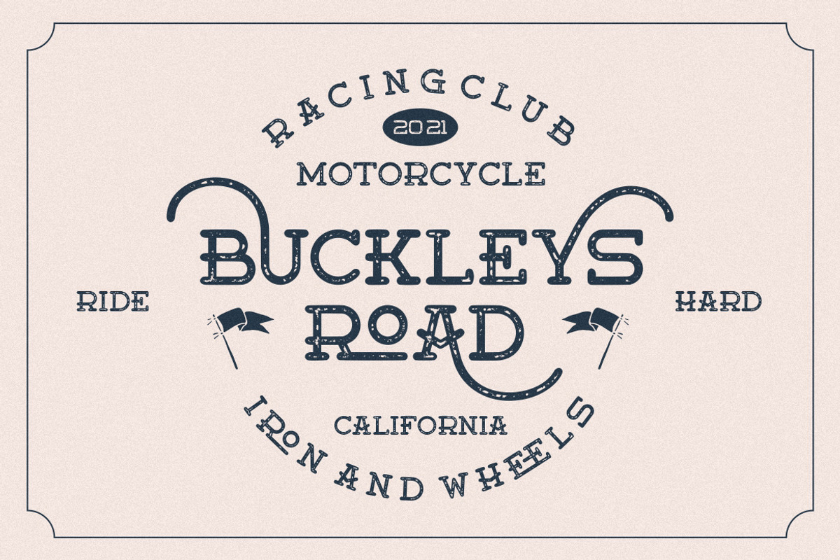 Moanster Vintage Stamp, a Serif Font by Creatype Studio (Photo 7 of 9)