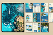 Digital Travel Agency Brochure, a Brochure Template by BrandPacks (Thumbnail 1 of 5)
