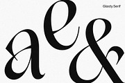 Glasty — A Calligraphic Serif, a Serif Font by nirfonic (Thumbnail 3 of 12)