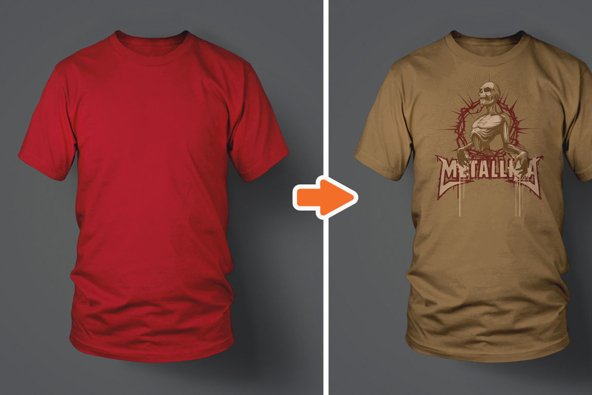 Men's Crew Neck Ghosted Templates, a Shirt Mockup by Go Media's Arsenal (Photo 2 of 3)