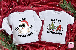 Christmas Kids Shirt Design Bundle