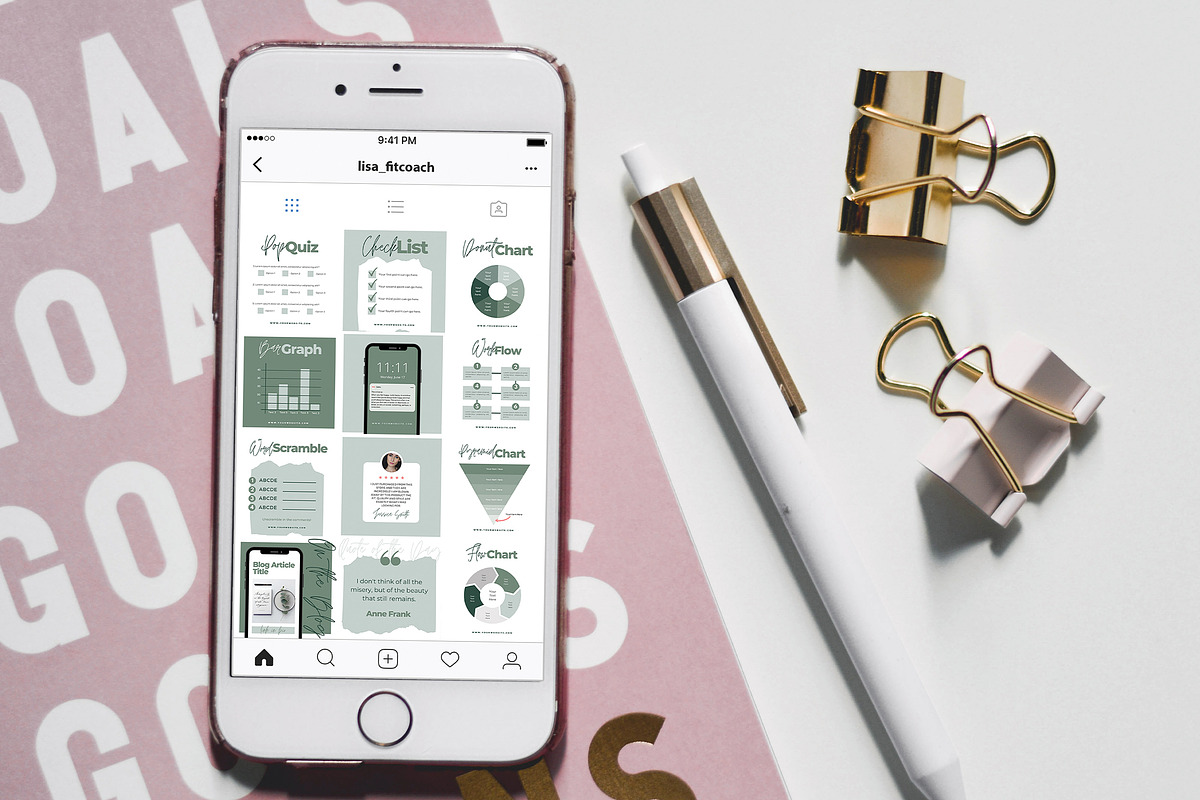 Instagram Engagement Booster | Canva, a Social Media Template by Thirty One Palms Studio (Photo 5 of 7)