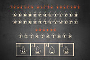 Pumpkin Party is a Halloween font, a Handwritten Font by Brown Cupple (Thumbnail 6 of 10)
