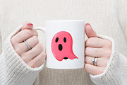 Cute Ghost PNG, Fall Halloween png, an Illustration by Watercolor design (Thumbnail 3 of 3)
