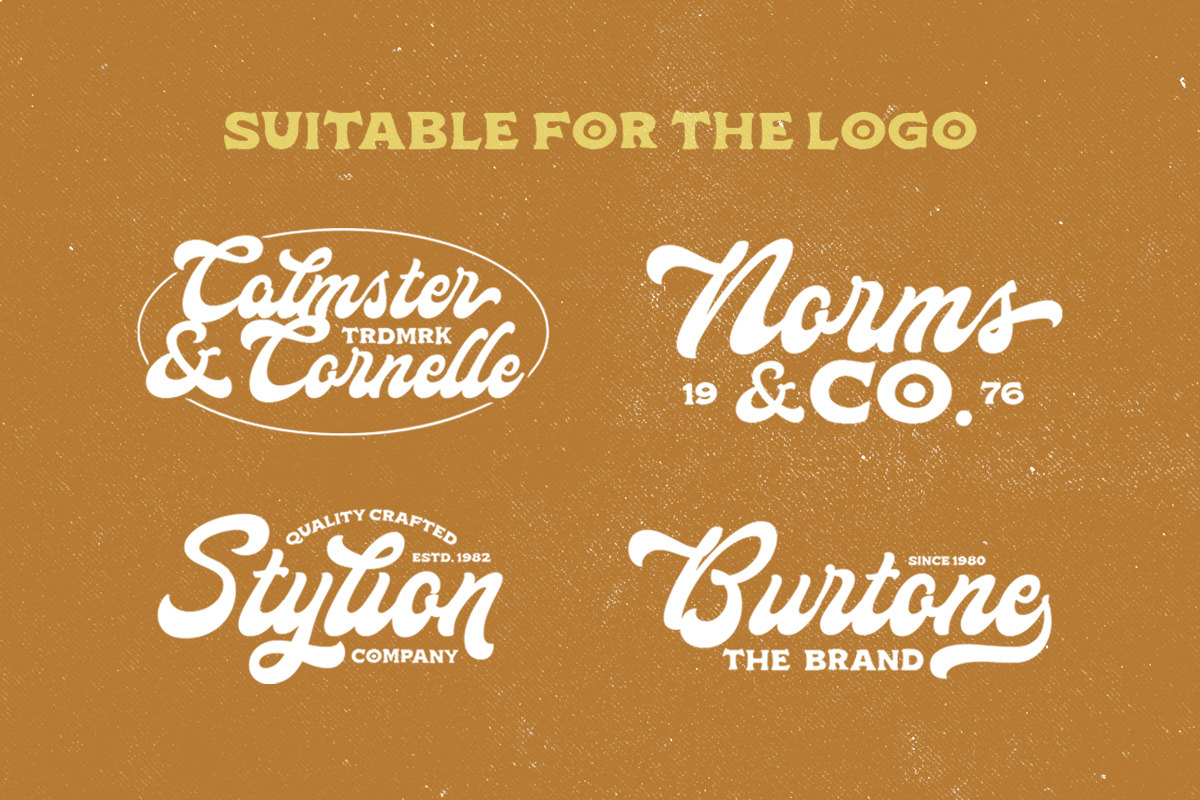 Blueheria- Display Script, a Script Font by Letterhend Studio (Photo 8 of 9)