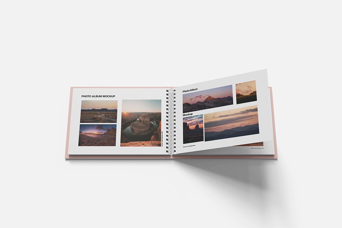 Photo Album Mockup, a Product Mockup by MrLetters (Photo 4 of 5)