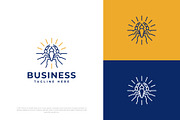 Creative Scorpion and Sunrays logo, a Branding & Logo Template by Shahjhan (Thumbnail 1 of 4)