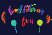 Lettering Brushes for Procreate, a Brush Add-On by byMariZen (Thumbnail 3 of 7)