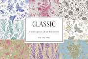 Classic. Seamless patterns, a Pattern Graphic by olga.korneeva (Thumbnail 1 of 14)