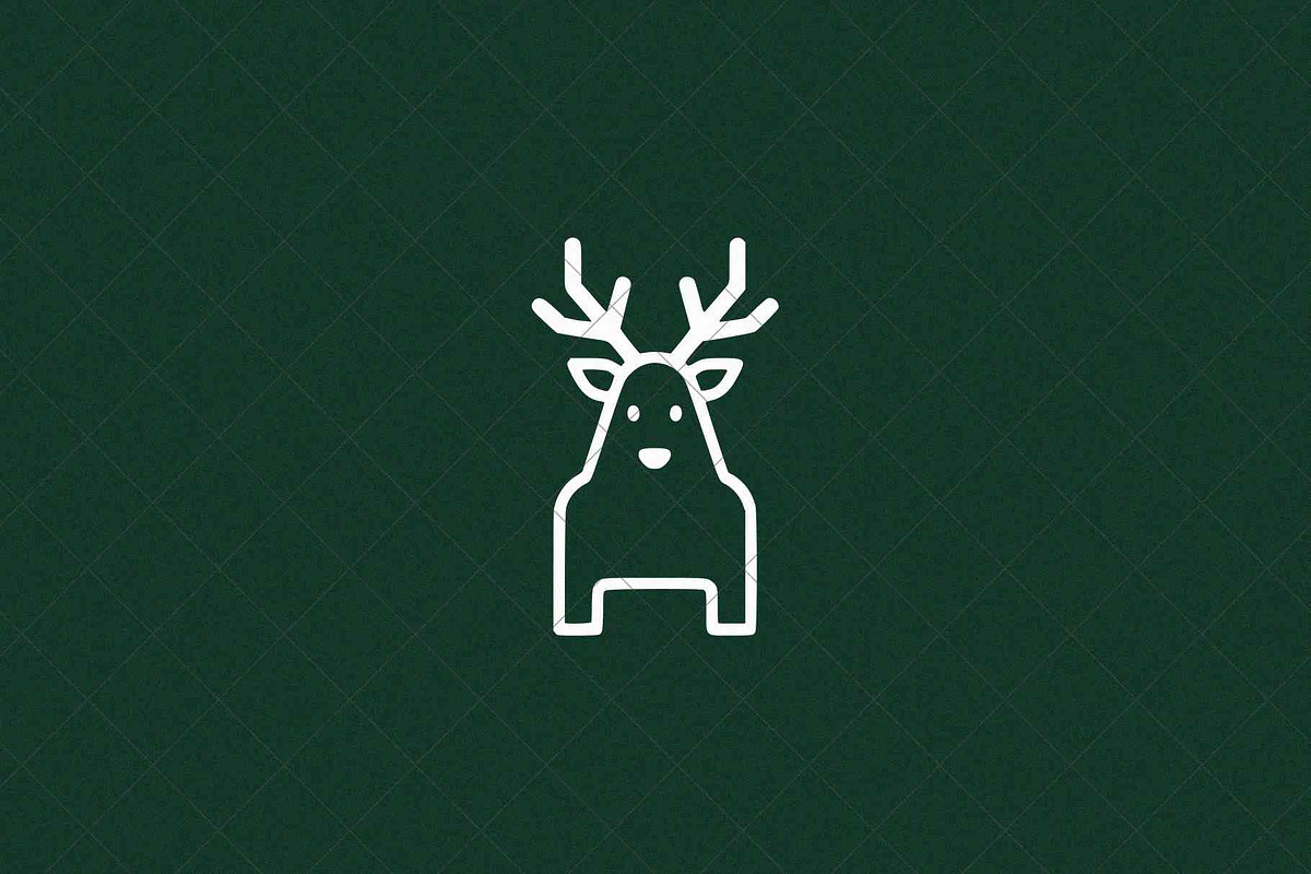 Minimalist Deer Icon Animal, an Animal Illustration by Vectorium Studio (Photo 4 of 4)