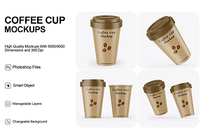 Coffee Cup Mockups