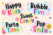 Chubby Pop, a Sans Serif Font by Wow Magic (Thumbnail 3 of 9)