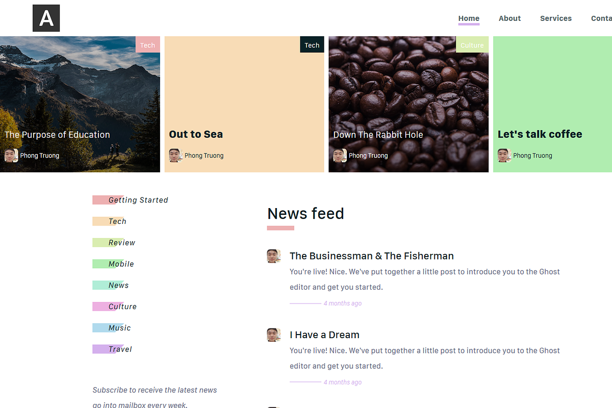 Alazo - Clean & Responsive, a Websites & App Template by Pozi Design (Photo 2 of 7)