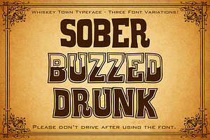 Whiskey Town Font