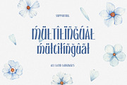 Ridgway, a Sans Serif Font by Cruzine (Thumbnail 8 of 8)