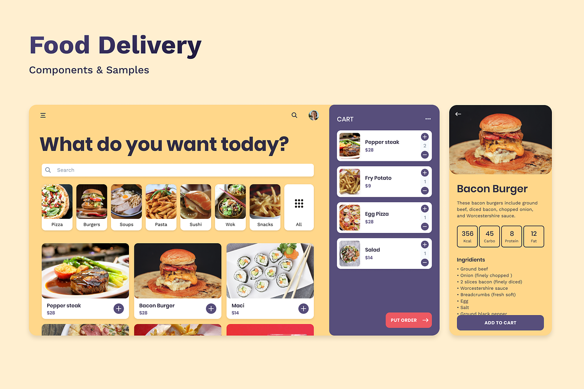 Foxtrot UI kit, an UI Kit Template by Tristero (Photo 6 of 16)