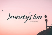Journey's Inn Font, a Sans Serif Font by Creativeqube Design (Thumbnail 1 of 4)