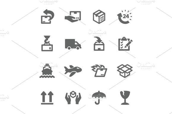 Shipping Icons