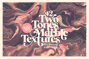 Halftone marble textures