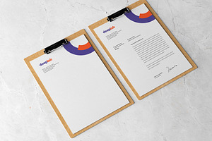 Clipboard Branding Mockup Set