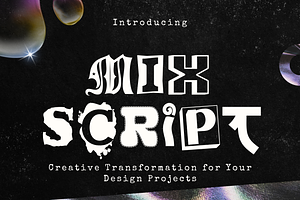 Mixed Script - Mixed display font