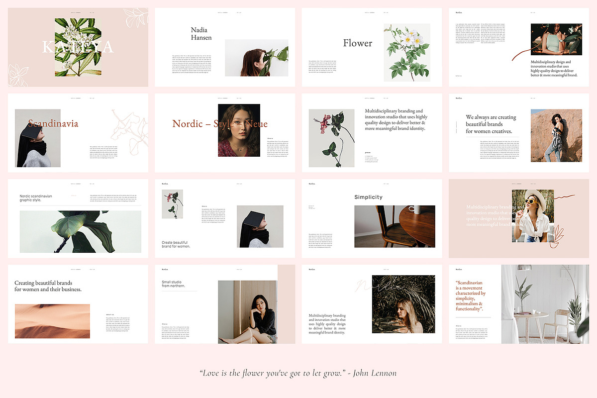KATLYA - Powerpoint Template, a Presentation Template by Elokka Std. (Photo 7 of 11)