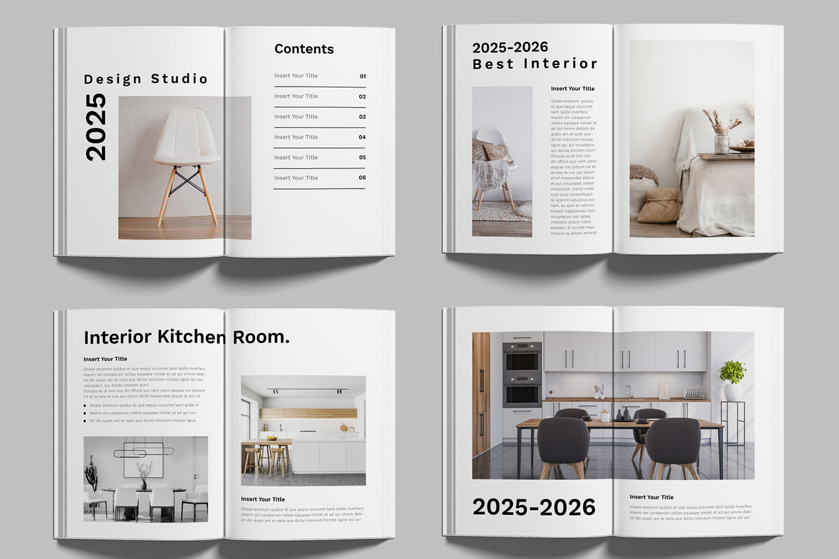 Interior Design Layout Brochure, a Brochure Template by ContestDesign (Photo 2 of 3)