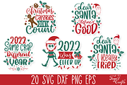 Funny Christmas SVG Quotes Bundle, a Food Illustration by Anastasia Feya (Thumbnail 4 of 9)