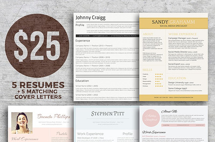Resume Bundle - Get Noticed!