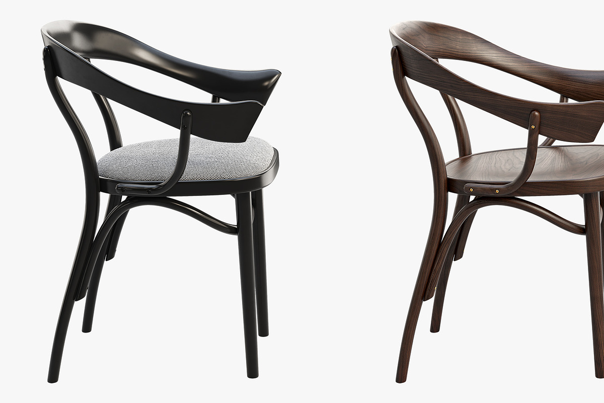 Bistrotstuhl by Nigel Coates, a Furniture 3D Model by 3dmitruk (Photo 8 of 14)