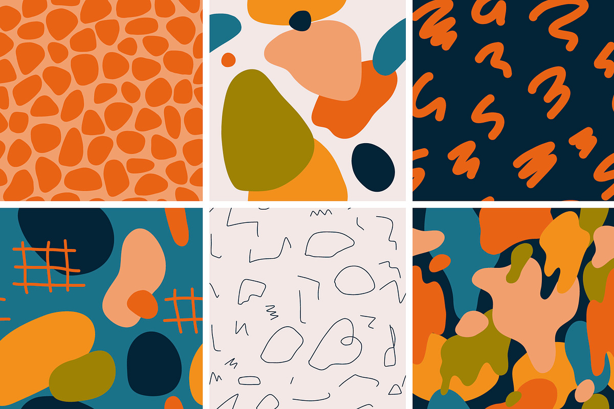 Modern Shapes & Patterns, a Pattern Graphic by Bosotochka♥Art (Photo 11 of 11)