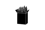School crayons box silhouette, a Graphic by Designer_Momina (Thumbnail 6 of 10)