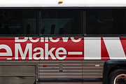 Landscape bus poster mockup, a Household Mockup by MakeBelieve (Thumbnail 1 of 2)