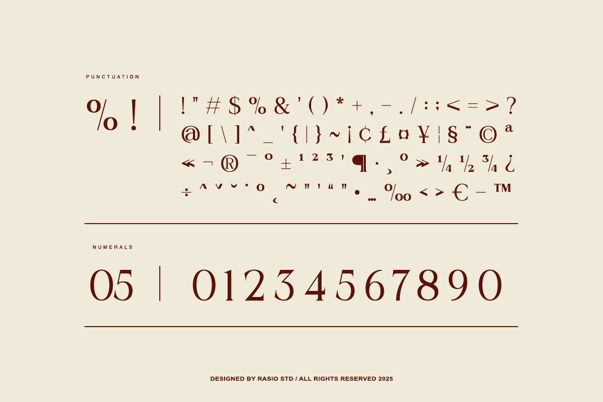 Bela Serfane Elegant Serif Font, a Serif Font by Rasio Studio (Photo 4 of 11)