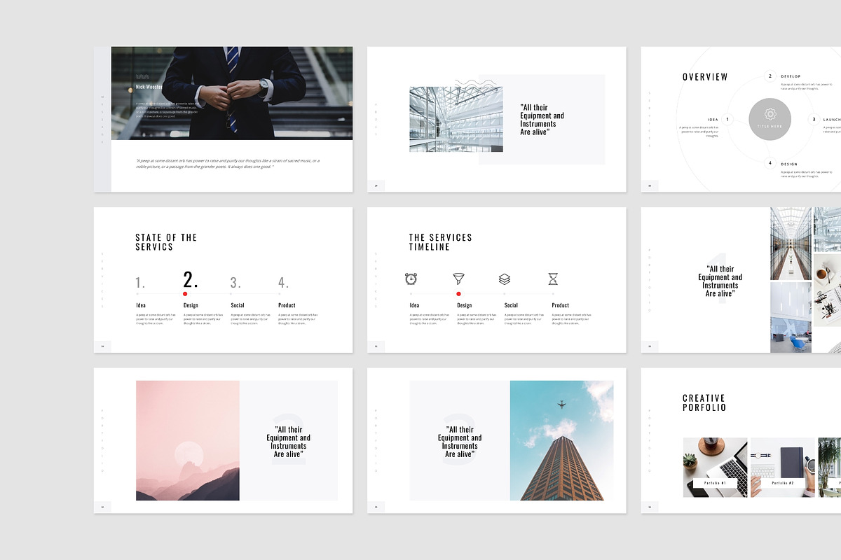 Wave - Minimal Animated Pitch Deck, a Presentation Template by TemplateZuu (Photo 8 of 16)