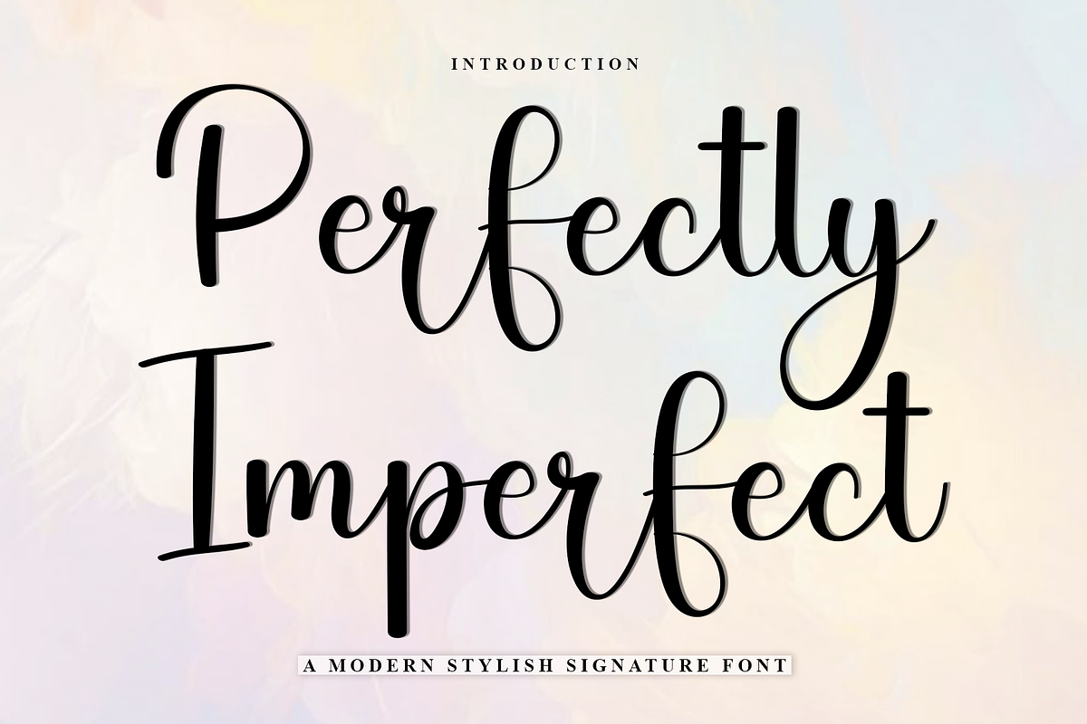 Perfectly Imperfect, a Handwritten Font by InermediaSTUDIO (Photo 1 of 8)