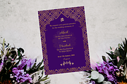 Indian Wedding Invitation Card, a Print Template by TheSimplySereneShop (Thumbnail 4 of 8)