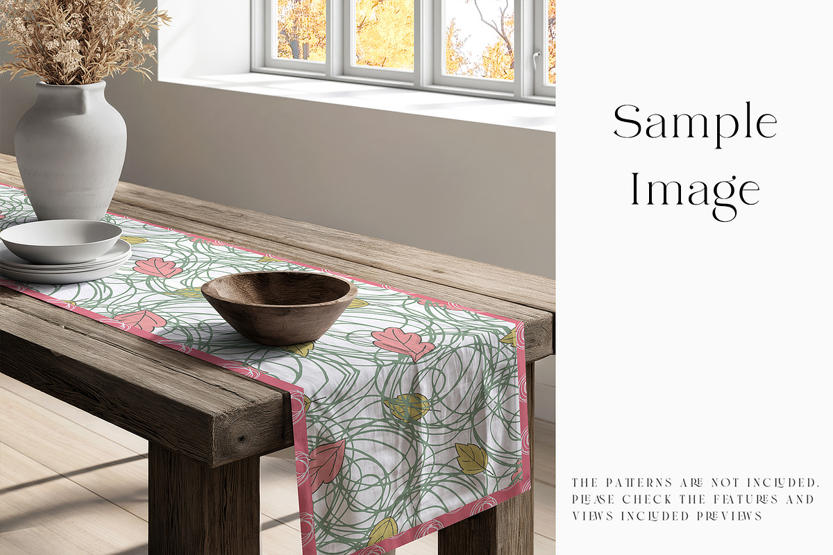 Table Runner Mockups, a Household Mockup by mock-ups (Photo 6 of 17)