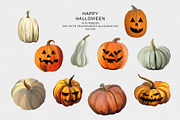 Happy Halloween - holiday clipart, a Seasonal Illustration by Vasmila (Thumbnail 8 of 10)