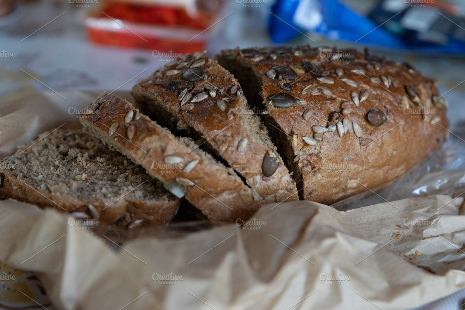 Whole Grain Seeded Bread, a Food & Drink Photo by Ales Munt