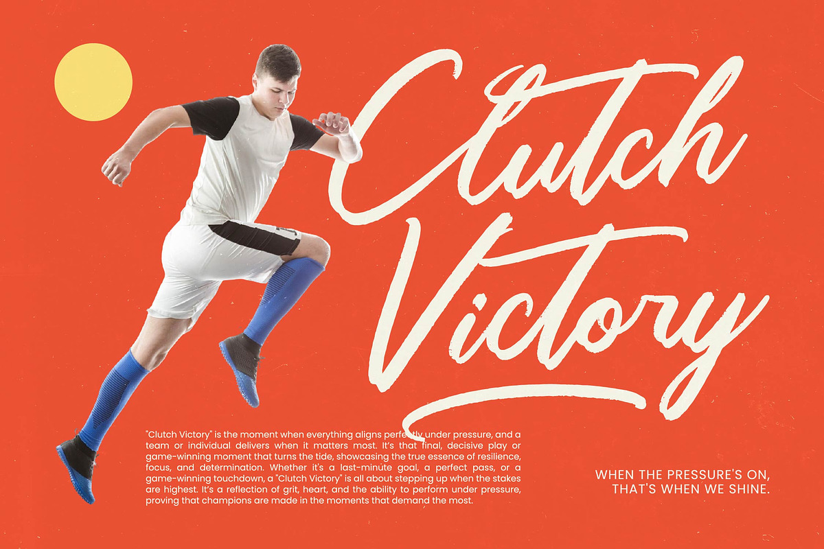 Saturday Catalan Bold Brush Font, a Script Font by Letterena Studios Script (Photo 2 of 20)