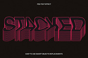 Stacked Text Effect - 10 in 1, a Layer Style Add-On by dokudokunomi (Thumbnail 2 of 4)