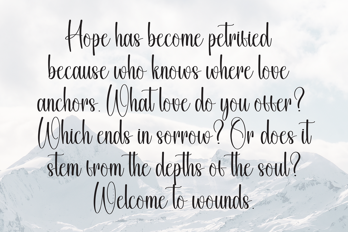 Snowhouse | Script Font, a Handwritten Font by Scratchones (Photo 6 of 8)