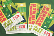Christmas Dinner Flyer Set, a Flyer Template by KMZVR.Lab (Thumbnail 2 of 6)