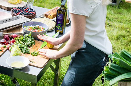 BBQ Outdoor with food preparations