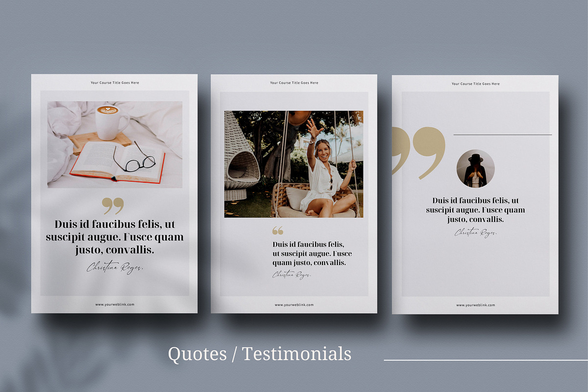 eCourse Workbook InDesign template, a Magazine Template by 3.14&Co (Photo 10 of 11)