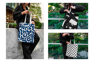 Tote Bag Urban MockUps