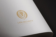 Lion Security Company Logo, a Branding & Logo Template by HueNestify (Thumbnail 2 of 2)