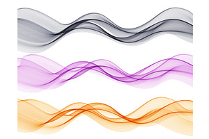 Soft Gold Smoke Gradient Transparent