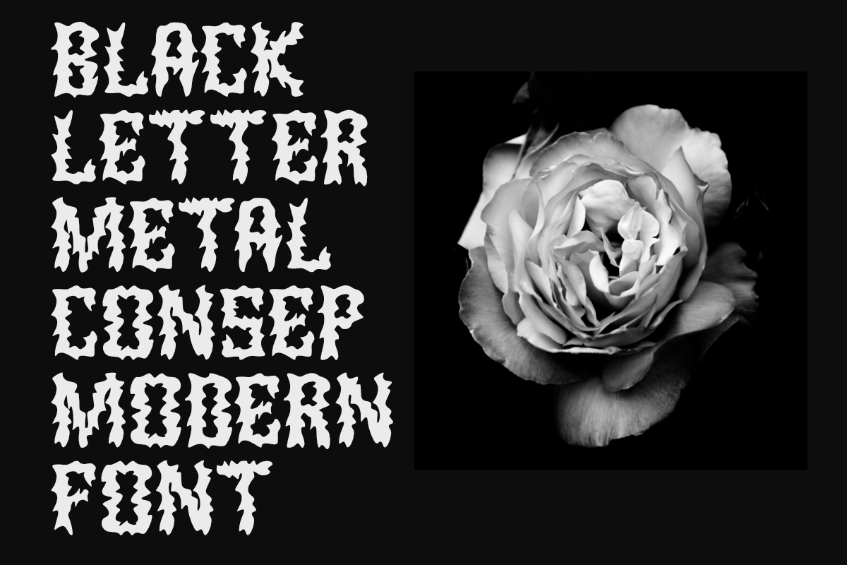 Bunfire, a Blackletter Font by Muksal Creative (Photo 2 of 10)